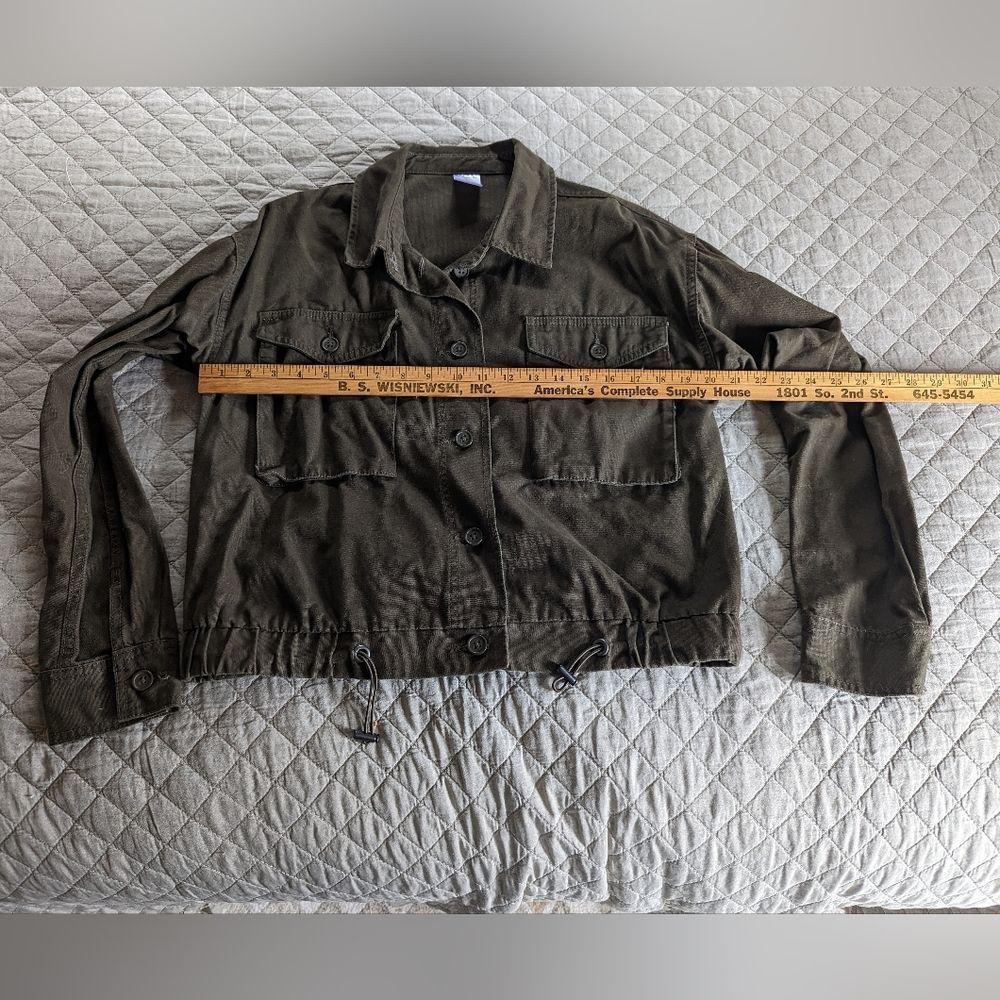 No Boundaries Canvas Spring Jacket Large - image 1
